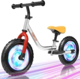 אופני איזון לילדים עם גלגלים זוהרים